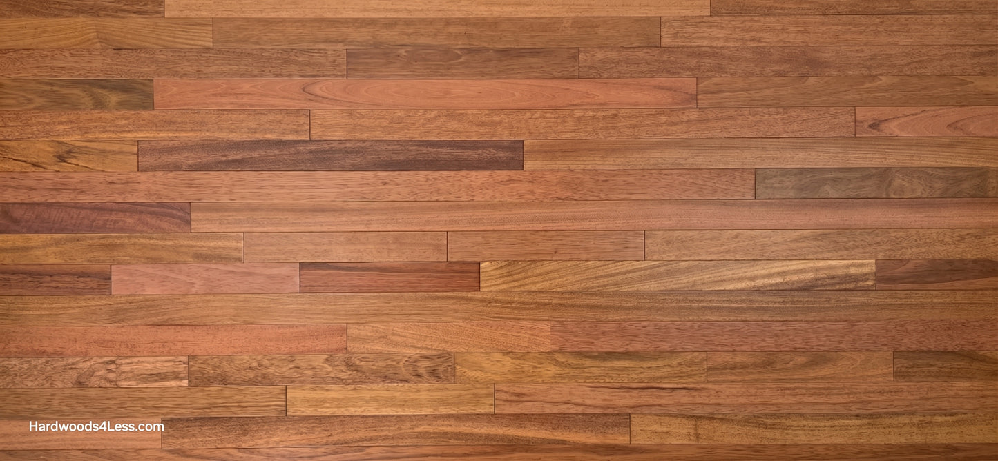 2 1/4" x 3/4" Brazilian Cherry Hardwood Flooring