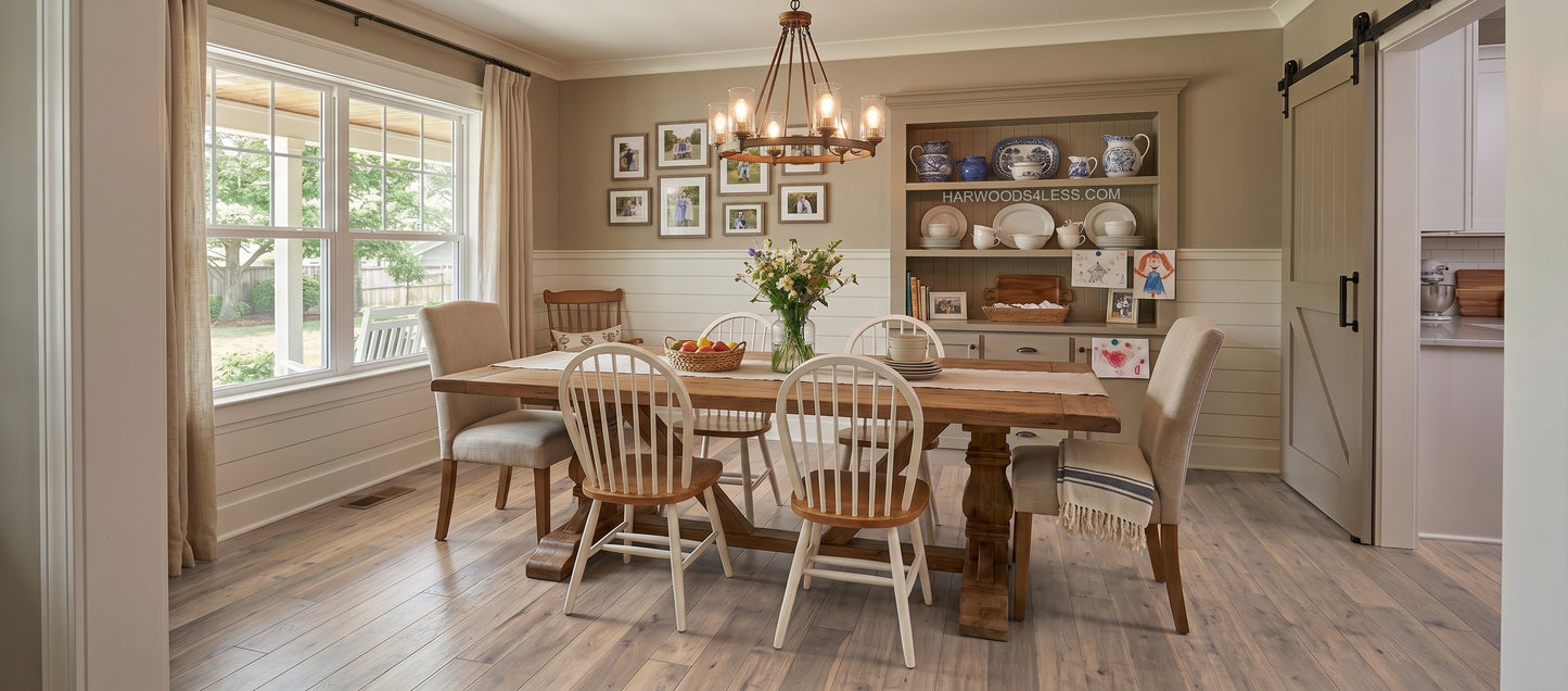 4" x 3/4" Solid Maple Sandpiper Hardwood Flooring