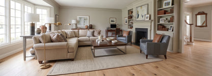 10.67" x 7/16" Modernized Engineered European Oak Wright Hardwood Flooring