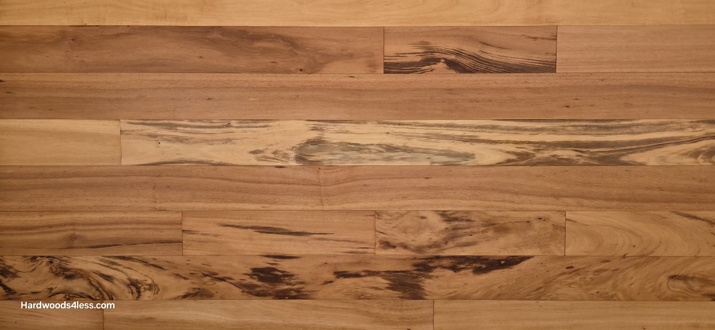 5" x 9/16" Engineered Brazilian Tigerwood Natural Hardwood Flooring