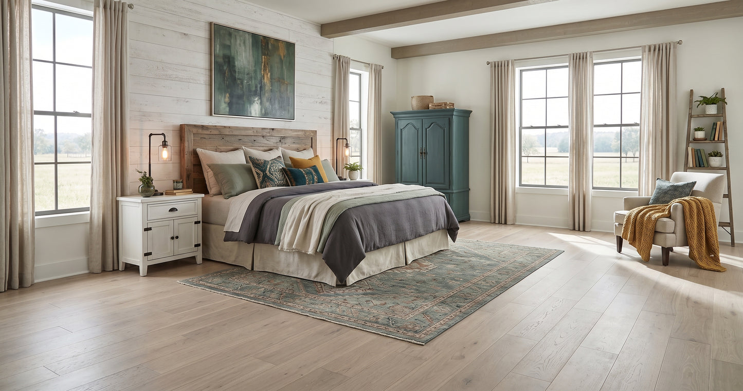 9 1/2" x 5/8" Engineered Red Oak Umbriel Hardwood Flooring