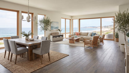 5 7/8" x 9/16" Engineered European Oak Mount Mitchell Hardwood Flooring
