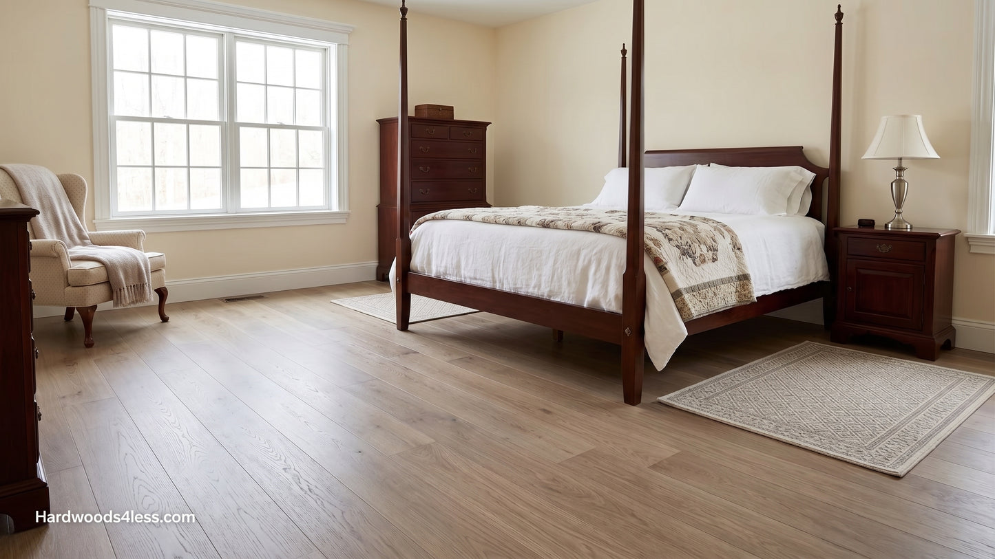 8.11" x 7/16" Modernized Engineered European Oak Calatrava Hardwood Flooring