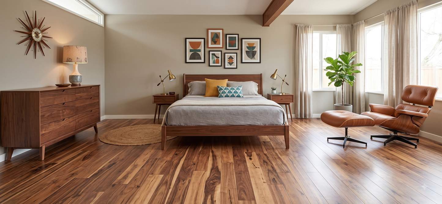 3 1/4" x 3/8" Engineered Tigerwood Hardwood Flooring