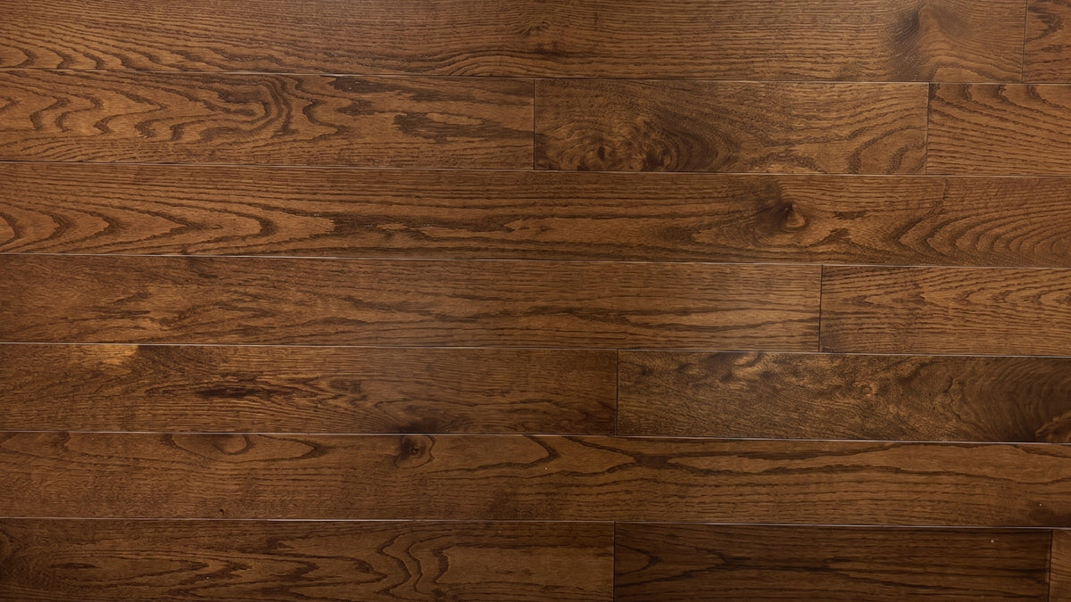 3 1/4" x 1/2" Engineered Oak Coffee Bean Hardwood Flooring *Builder Grade*