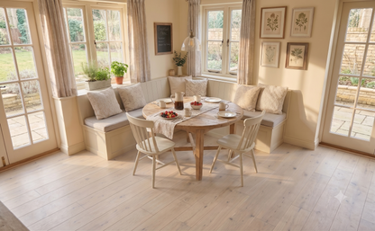 7 1/2" x 9/16" Engineered European White Oak Grant Hardwood Flooring