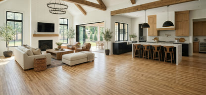 2 1/4" x 3/4" White Oak Natural Hardwood Flooring *Builder Grade*