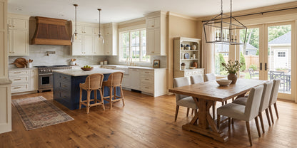 7 1/2" x 9/16" Engineered European Oak Saint James Hardwood Flooring