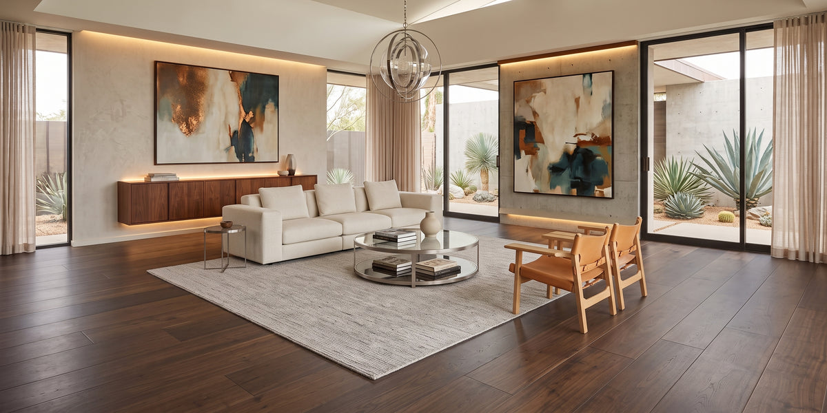 11 4/5" x 5/8" Engineered European Oak Hobbs Hardwood Flooring