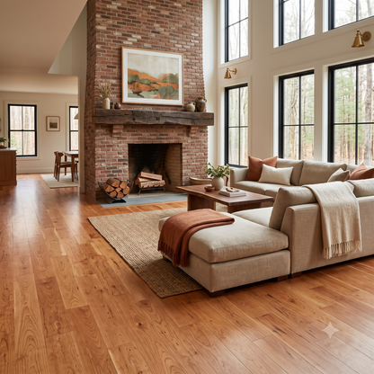5" x 3/4" American Cherry Natural Hardwood Flooring