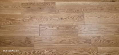 7" x 1/2" Engineered White Oak Natural Hardwood Flooring *Builder Grade*