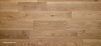 7" x 1/2" Engineered White Oak Natural Hardwood Flooring