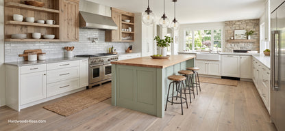 6 1/2" x 1/2" Engineered European White Oak Mojito Hardwood Flooring