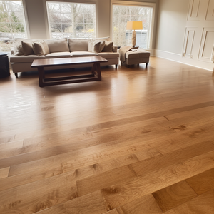 6 1/2" x 3/8" Engineered Birch Golden Beach Stain Hardwood Flooring
