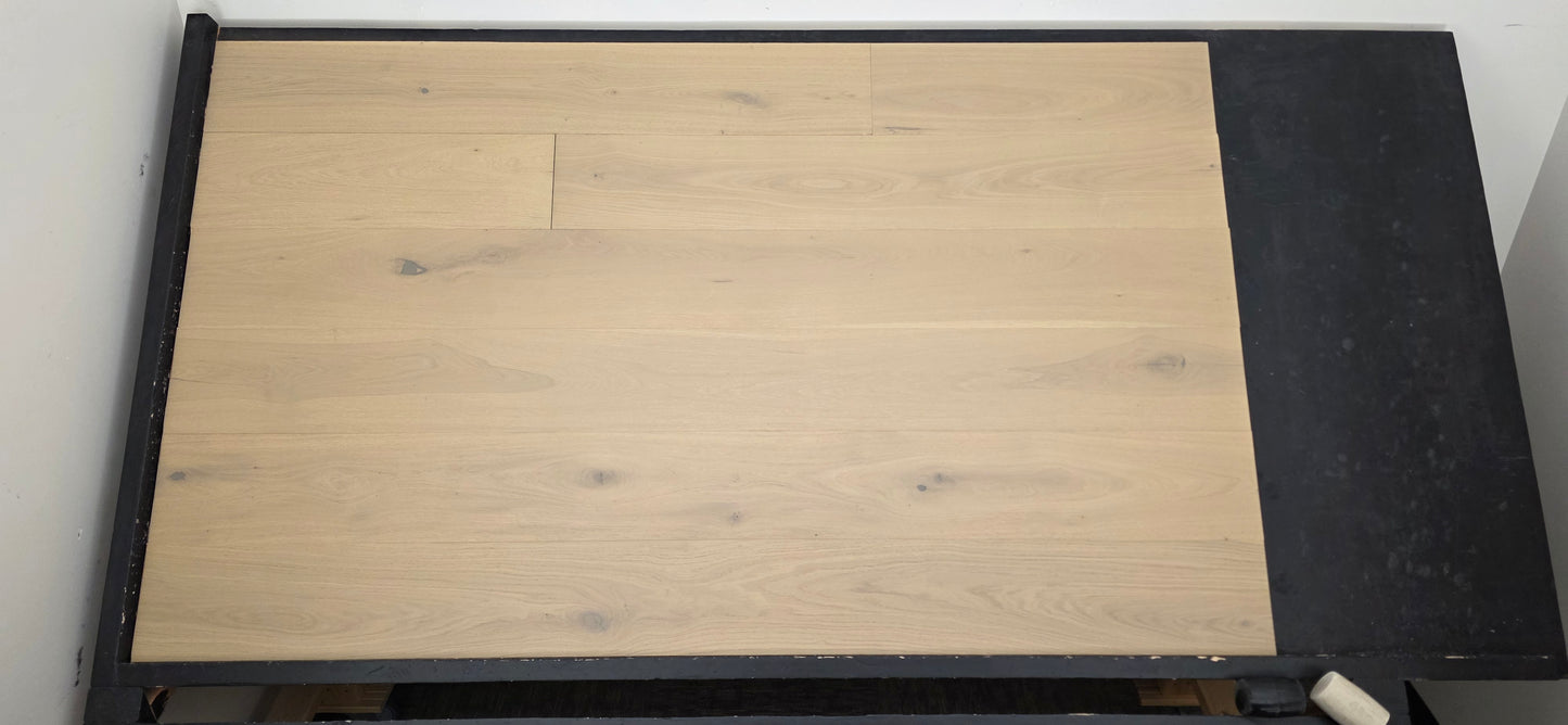 7 1/2" x 9/16" Engineered European White Oak Grant Hardwood Flooring