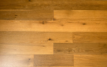 7" x 3/8" Engineered European White Oak Luna  Hardwood Flooring