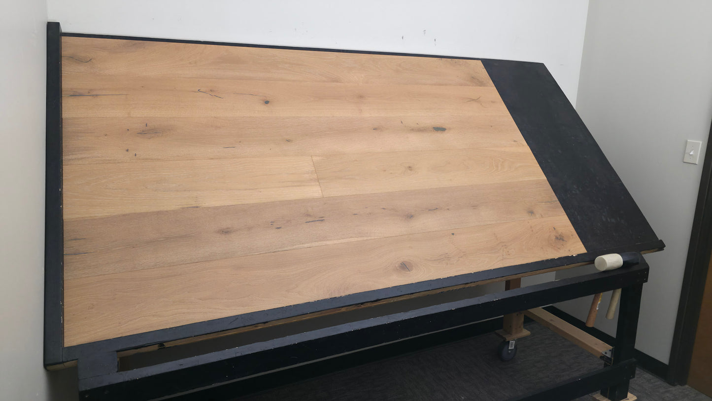 7 1/2" x 5/8" Engineered European White Oak Chivas