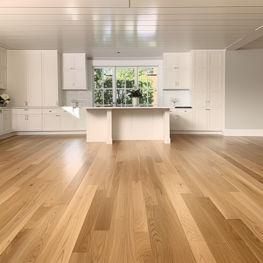 5" x 3/4" Solid White Oak Natural Hardwood Flooring