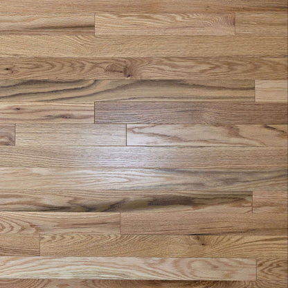 2 1/4" x 3/4" Red Oak Natural Common & Better Hardwood Flooring