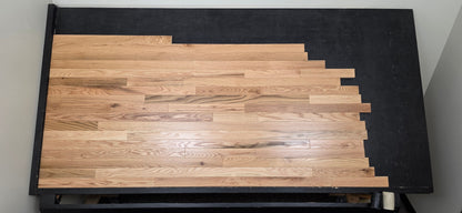 2 1/4" x 3/4" Red Oak Natural Common & Better Hardwood Flooring