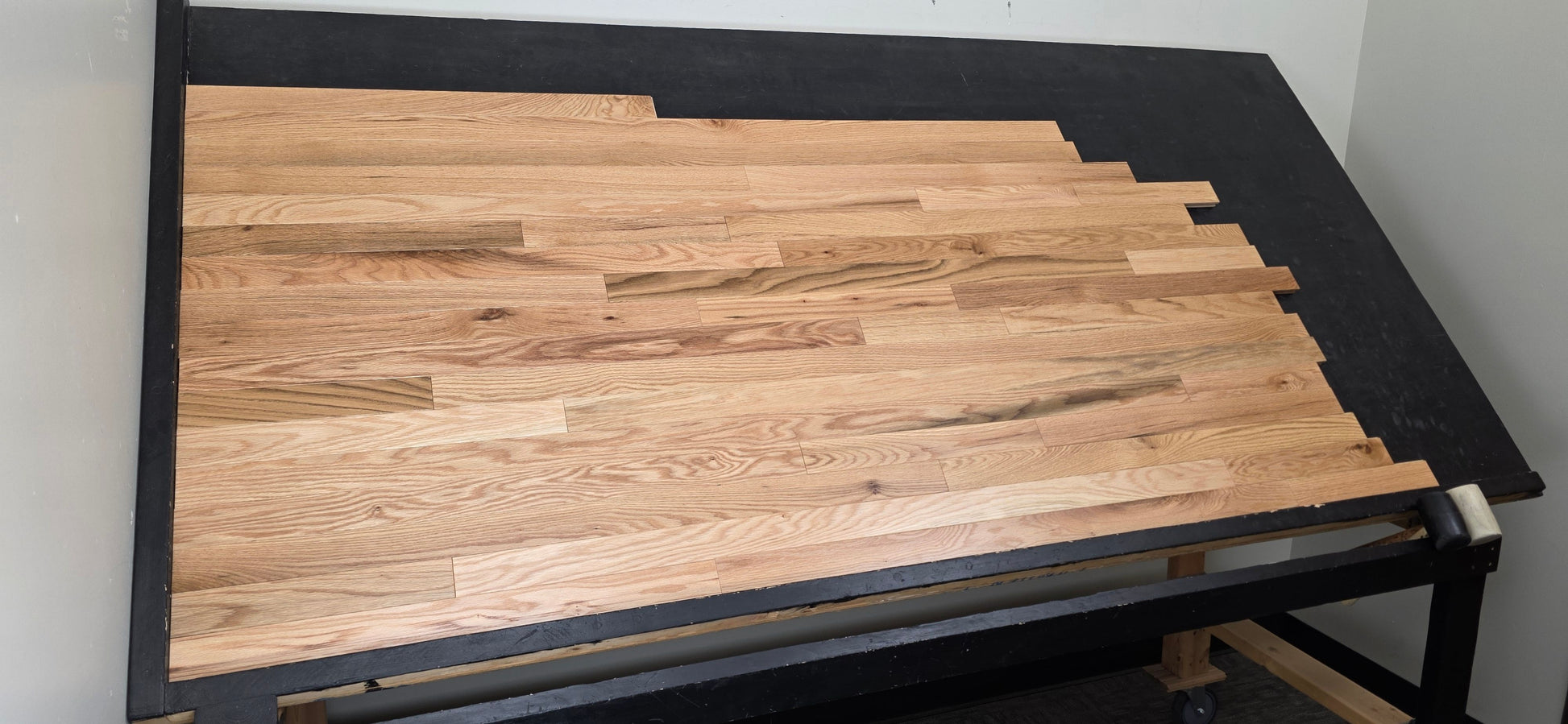 2 1/4" x 3/4" Red Oak Natural Common & Better Hardwood Flooring