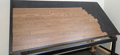Solid Red Oak Skylight Hardwood Flooring