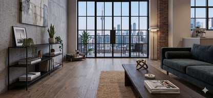 Solid Red Oak Skylight Hardwood Flooring