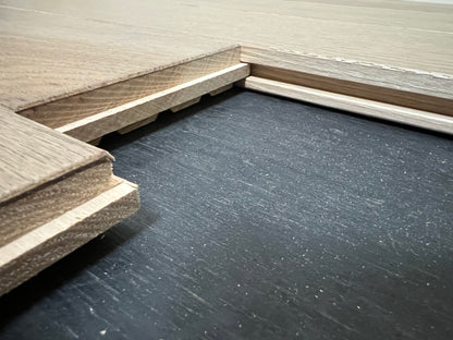4" x 3/4" Solid Hickory Driftwood Low Gloss Hardwood Flooring