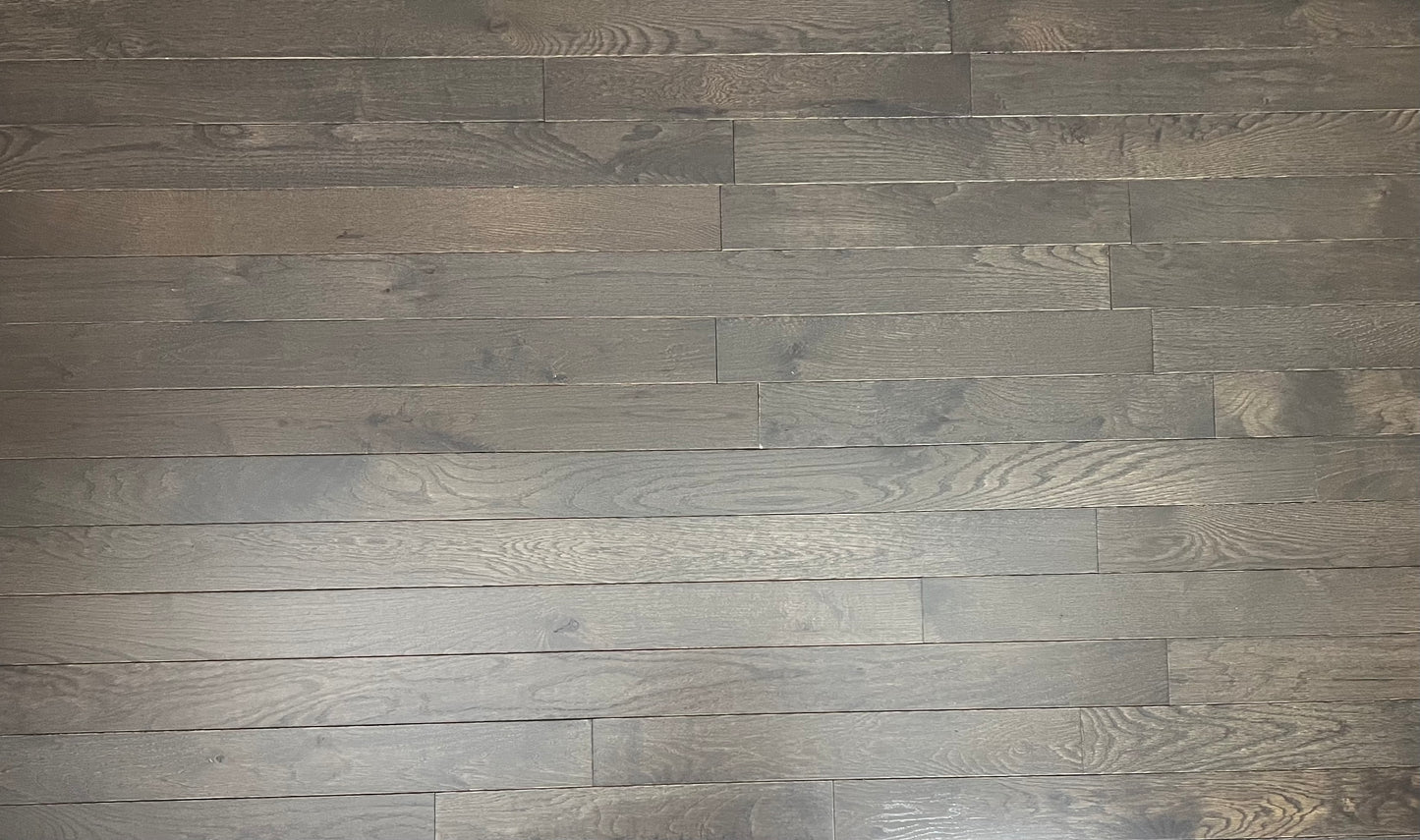 3 1/4" x 3/4" Solid Oak Shadow Hardwood Flooring