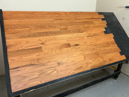 3 1/4" x 3/4" Solid Red Oak Golden Oak Hardwood Flooring