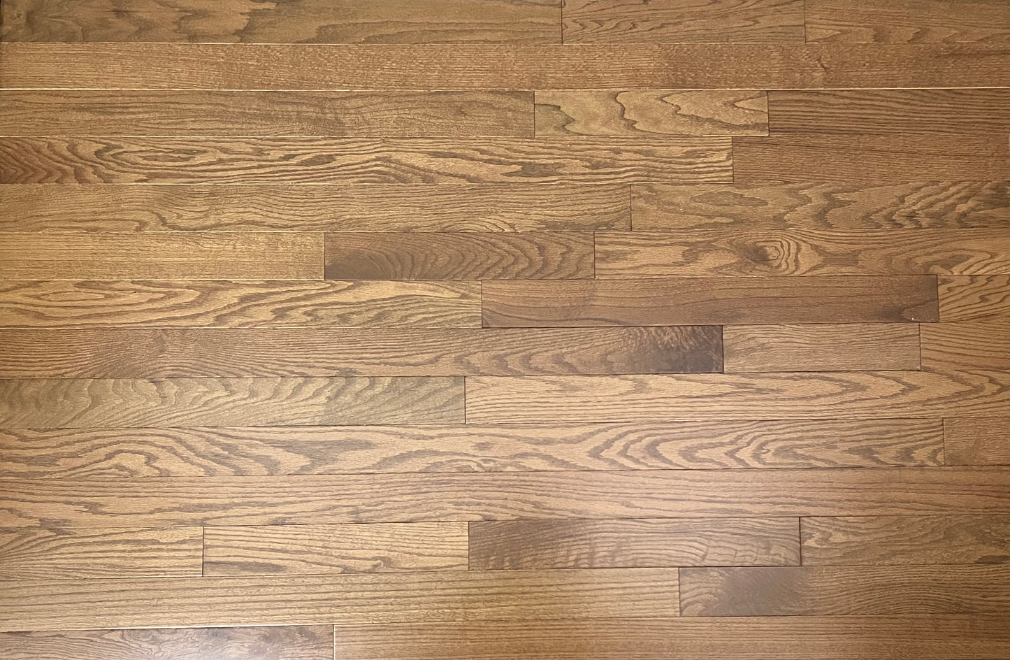 3 1/4" x 3/4" Solid Red Oak Caramel Hardwood Flooring