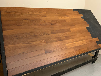 3 1/4" x 3/4" Solid White Oak Gunstock Hardwood Flooring