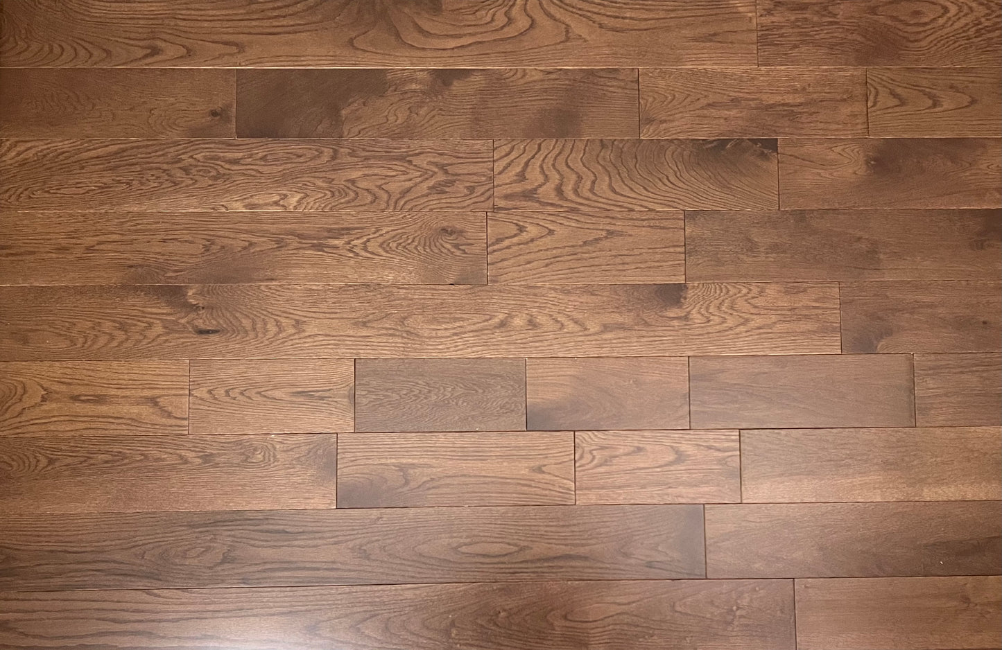 5" x 3/4" Solid White Oak Espresso Hardwood Flooring