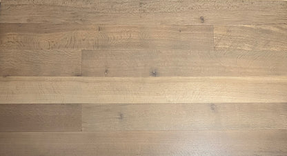 8" x 3/4" Engineered White Oak Burnished Bronze stain Rift & Quartered Hardwood Flooring