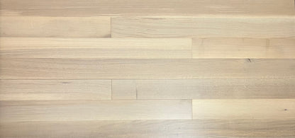 6" x 5/8" Engineered White Oak Pale Cream Stain Rift & Quartered Hardwood Flooring