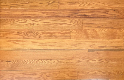 5" x 3/4" Solid Red Oak Golden Oak Hardwood Flooring