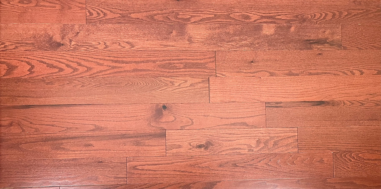 5" x 1/2" Engineered Oak Cherry Oak Hardwood Flooring