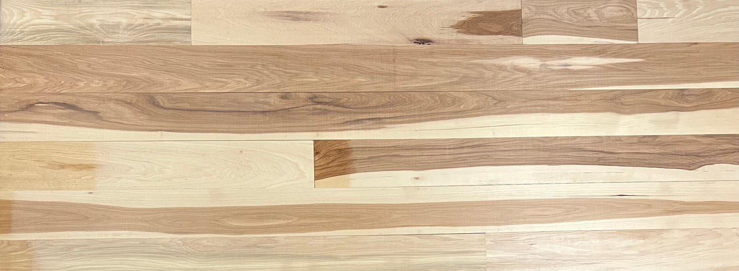 Unfinished Hickory #1 Common Grade Hardwood Flooring - Call for Pricing!