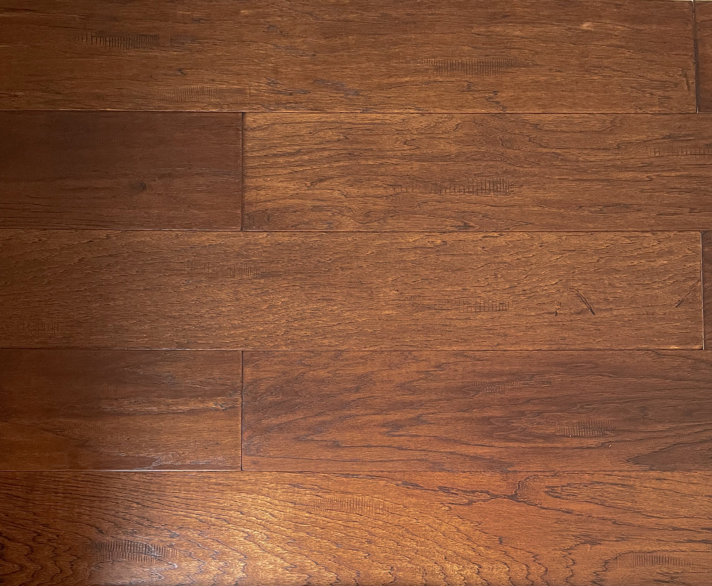 6 1/2" x 1/2" Engineered Hickory Kettle Stain Hardwood Flooring