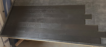 5" x 5/8" Engineered European Oak Caviar Stain Hardwood Flooring