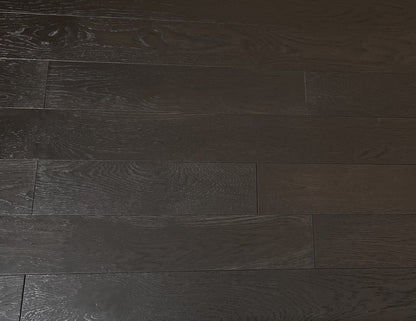 5" x 5/8" Engineered European Oak Caviar Stain Hardwood Flooring