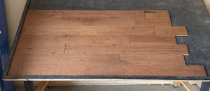 5" x 3/4" Hickory Vermillion Stain Prefinished Hardwood Flooring