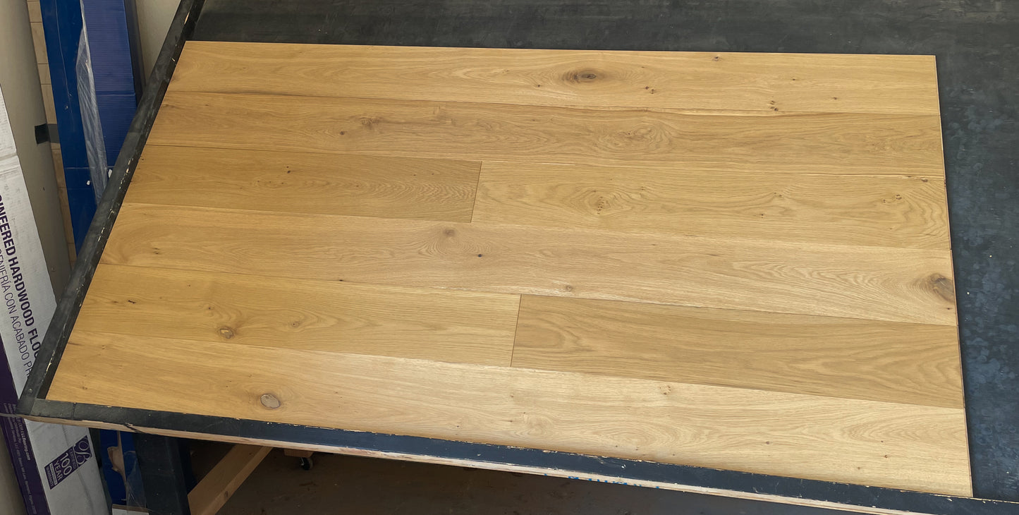 6 1/2" x 5/8" Engineered Euro Oak Koenig Stain Hardwood Flooring