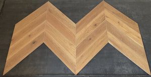 5" x 5/8" Prefinished Chevron Margarita Euro Oak Hardwood Flooring