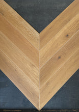 Load image into Gallery viewer, 5&quot; x 5/8&quot; Prefinished Chevron Margarita Euro Oak Hardwood Flooring
