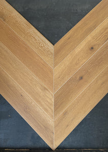 5" x 5/8" Prefinished Chevron Margarita Euro Oak Hardwood Flooring