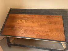Load image into Gallery viewer, 5&quot; x 9/16&quot; Engineered Elm Amaretto Hand Scraped Hardwood Flooring
