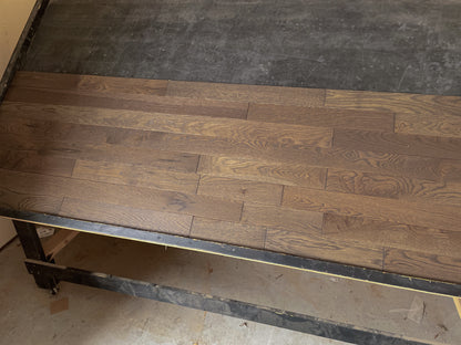 3 1/4 x 3/4 Solid Red Oak Woodland Stain Prefinished Hardwood Flooring