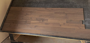 4 1/3" x 5/8" Solid Hand Scraped Acacia Cyrus Stain Hardwood Flooring
