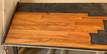 3 1/4" x 3/4" Brazilian Teak Hardwood Flooring